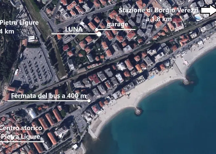 Casa Della Luna - By Ligooria Lejlighed Pietra Ligure